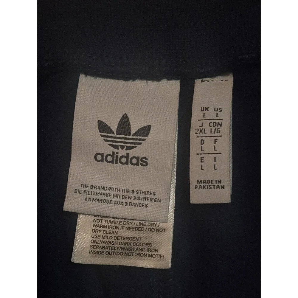 Adidas 3 Stripe Fleece Jogger Pants Adicolor Mens Size 2XL Indigo Navy IM9319